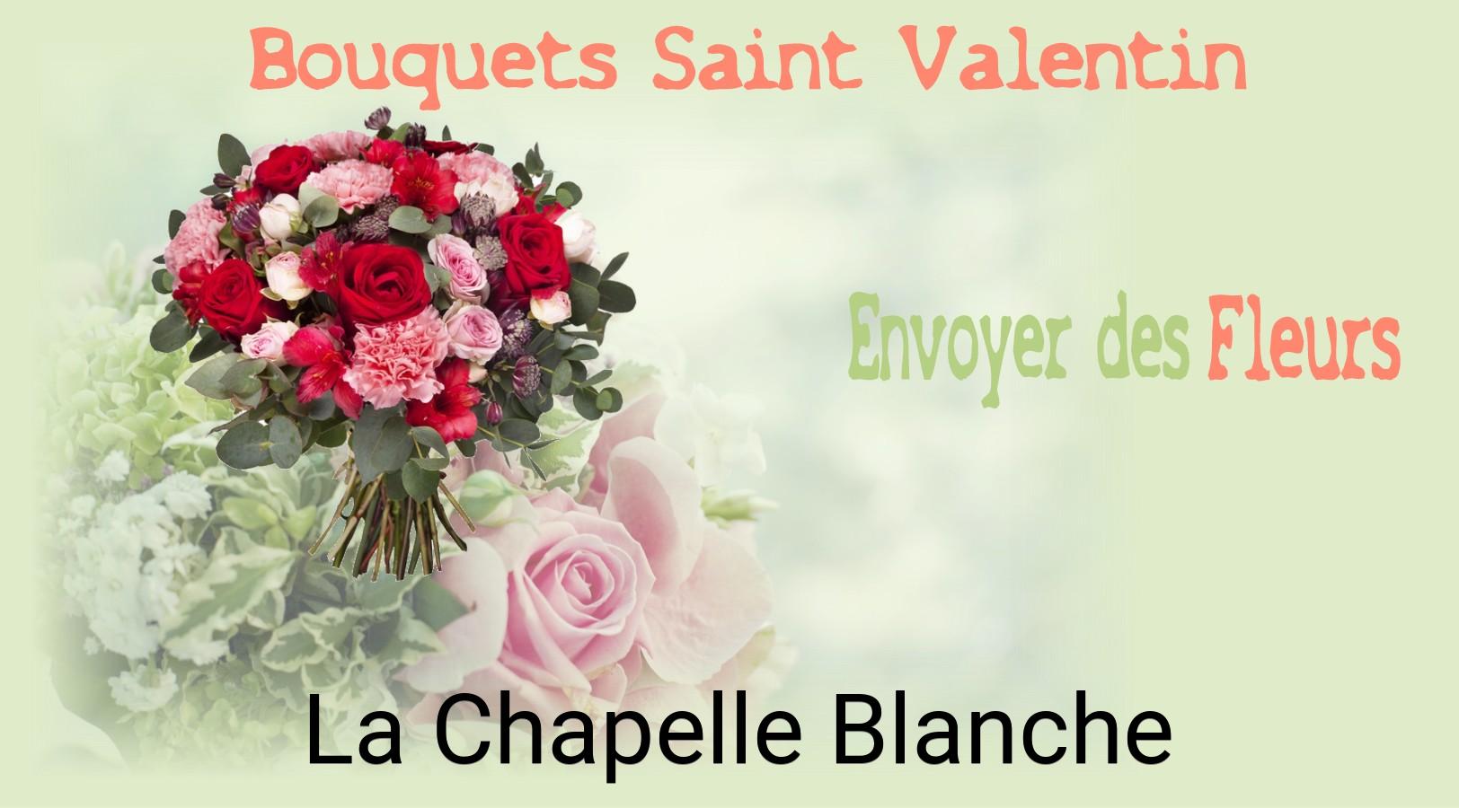 Roses de Saint-Valentin livrées à La Chapelle-Blanche